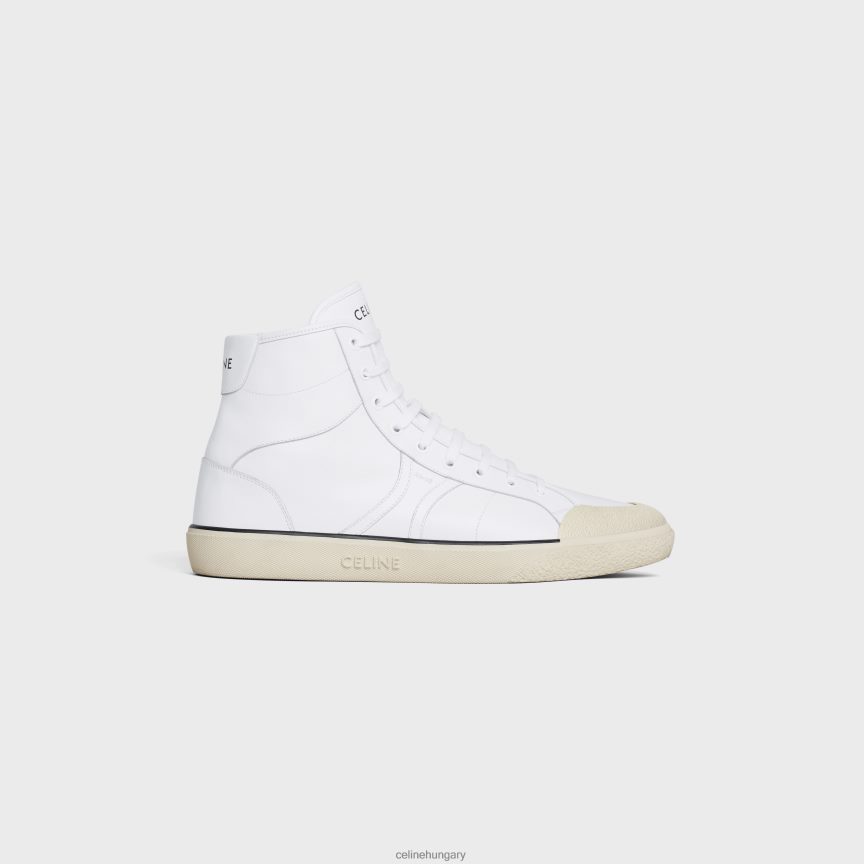 cipő CELINE as-02 közepesen alacsony fűzős alan tornacipő borjúbőrből optika fehér férfiak J6P4882053