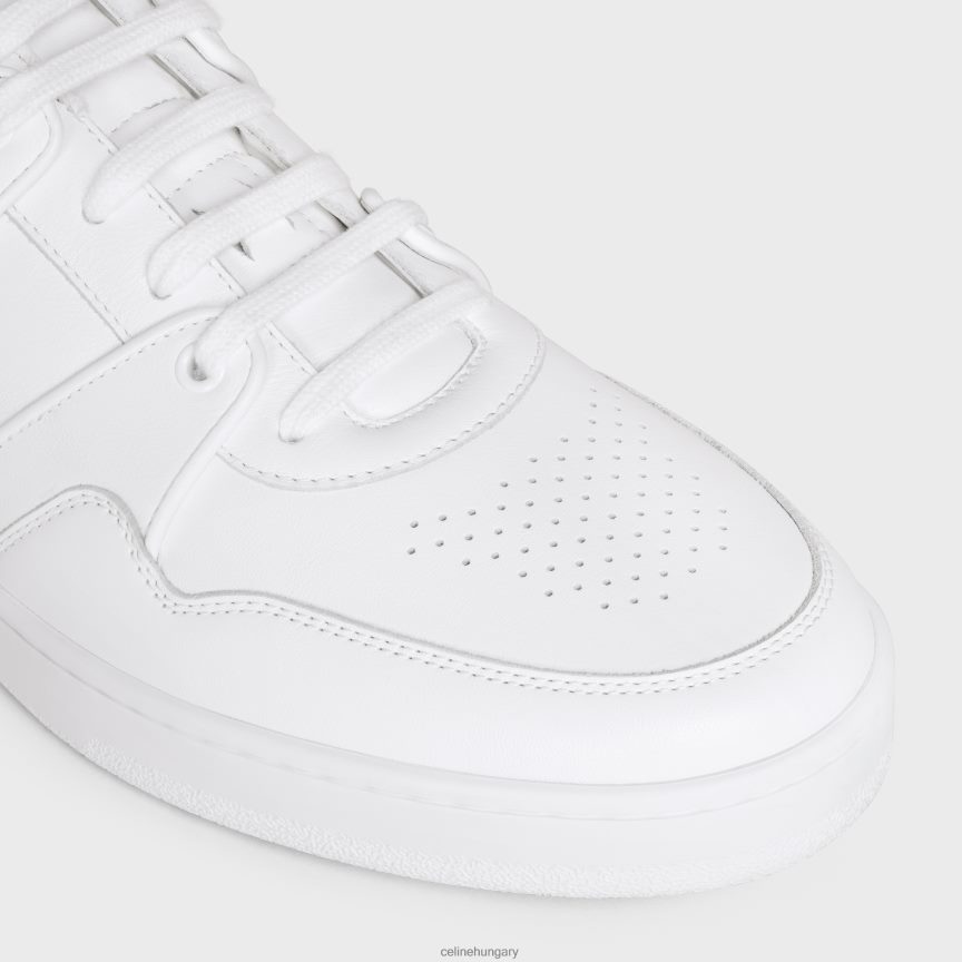 cipő CELINE ct-04 edzőcipő alacsony fűzős borjúbőrből optika fehér férfiak J6P4882047