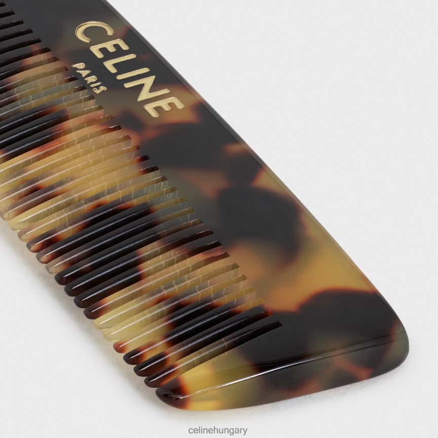 kiegészítők CELINE natúr borjúbőr tokkal ellátott bajuszfésű Cser férfiak J6P4882294