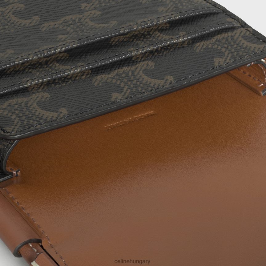 kiegészítők CELINE telefontáska triumph vászonból és borjúbőrből Cser férfiak J6P4882141