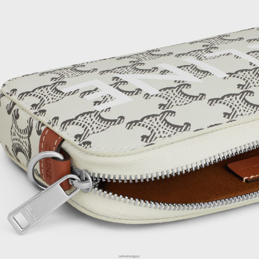kiegészítők CELINE vízszintes táska triomphe vászonban nyomattal tan/ekrü férfiak J6P4882140