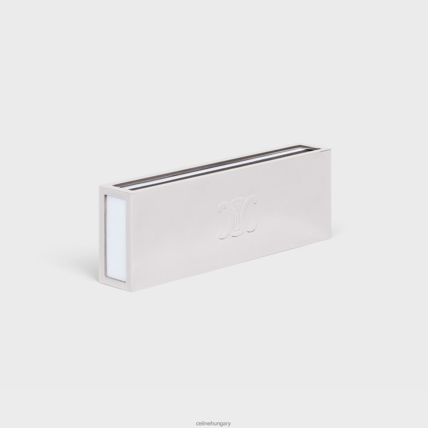 kiegészítők CELINE acél gyufadoboz ezüst férfiak J6P4881513