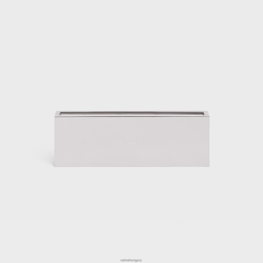 kiegészítők CELINE acél gyufadoboz ezüst férfiak J6P4881513