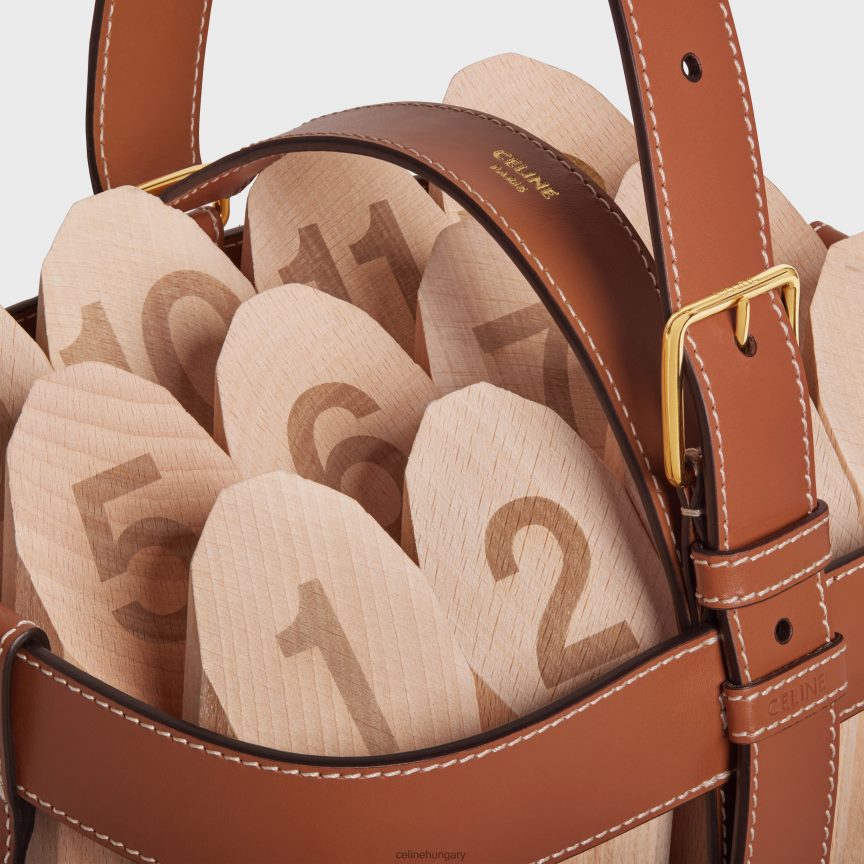 kiegészítők CELINE befejezni a gerinceket triumph vászonnal és borjúbőrrel Cser férfiak J6P4881686