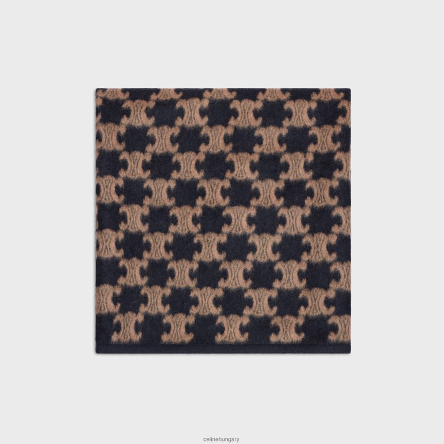 kiegészítők CELINE borjúbőr takaró és takarótartó fekete/barna férfiak J6P4881542