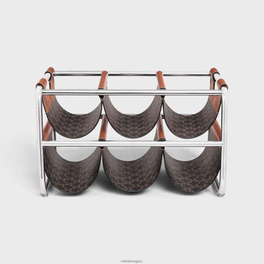 kiegészítők CELINE boros állvány triumph vászonból és acélból Cser férfiak J6P4881659