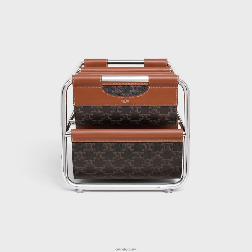 kiegészítők CELINE boros állvány triumph vászonból és acélból Cser férfiak J6P4881659