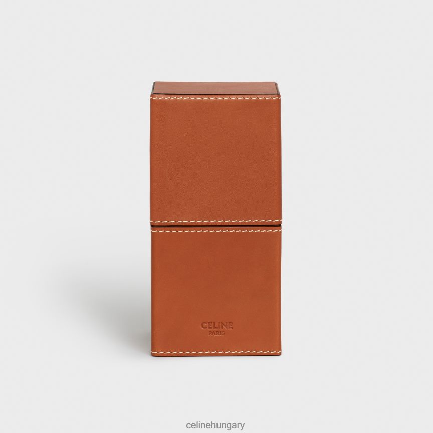 kiegészítők CELINE case 1 parfüm 3,4 fl.oz természetes borjúbőrben Cser férfiak J6P4881463