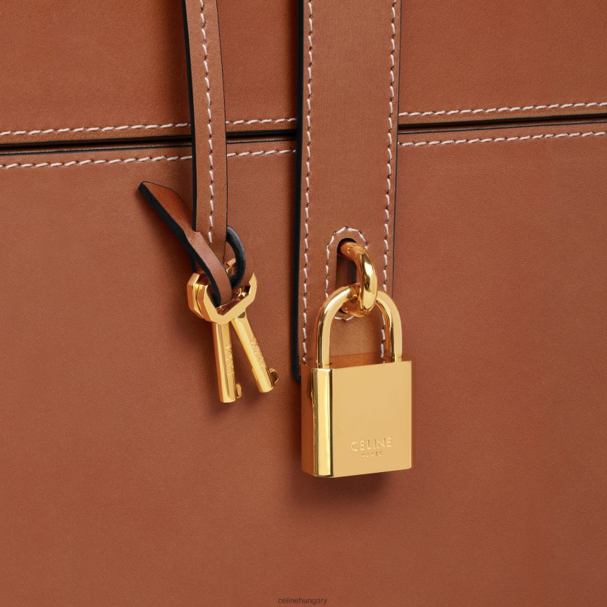 kiegészítők CELINE case 3 parfümök 6,8 fl.oz természetes borjúbőrben Cser férfiak J6P4881471