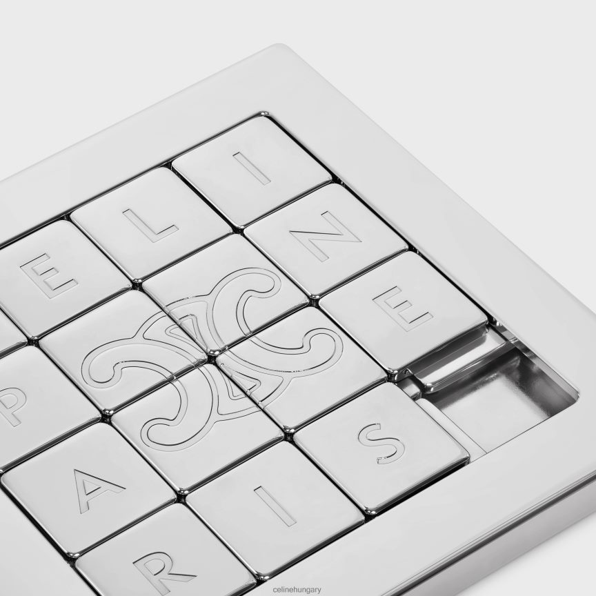 kiegészítők CELINE csúszó puzzle acélból ezüst férfiak J6P4881680