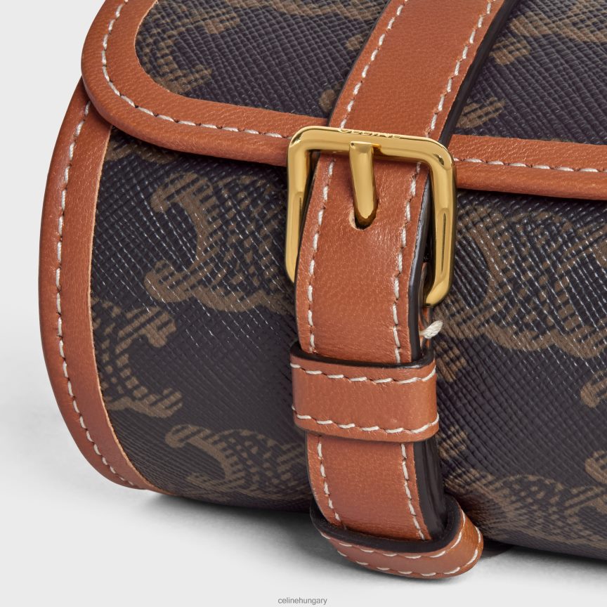 kiegészítők CELINE egyetlen óratok triumph vászonból és borjúbőrből Cser férfiak J6P4881594