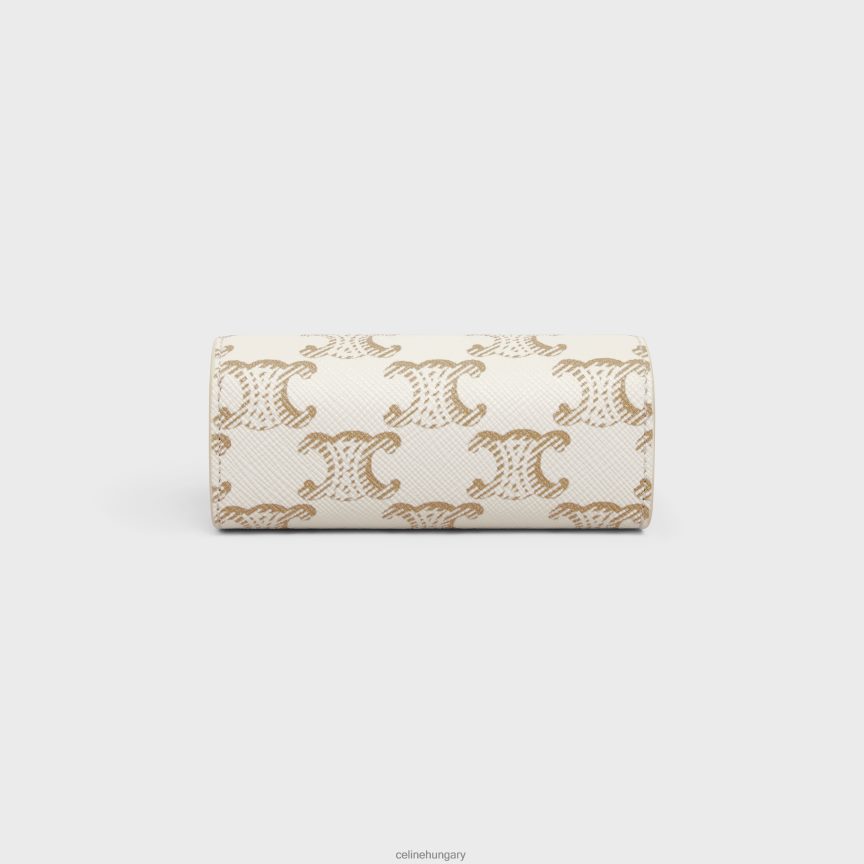 kiegészítők CELINE gyűrűtok triumph vászonból fehér férfiak J6P4881599