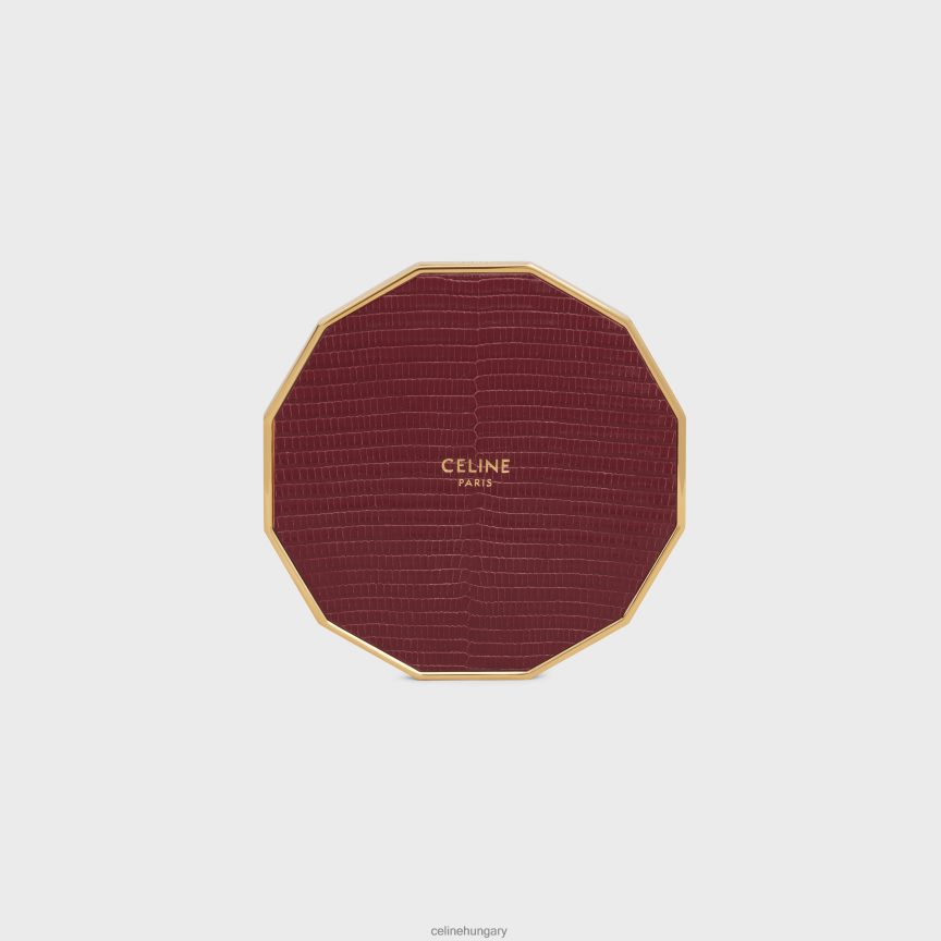 kiegészítők CELINE gyertyafedél acélból és gyíkból rubin férfiak J6P4881553