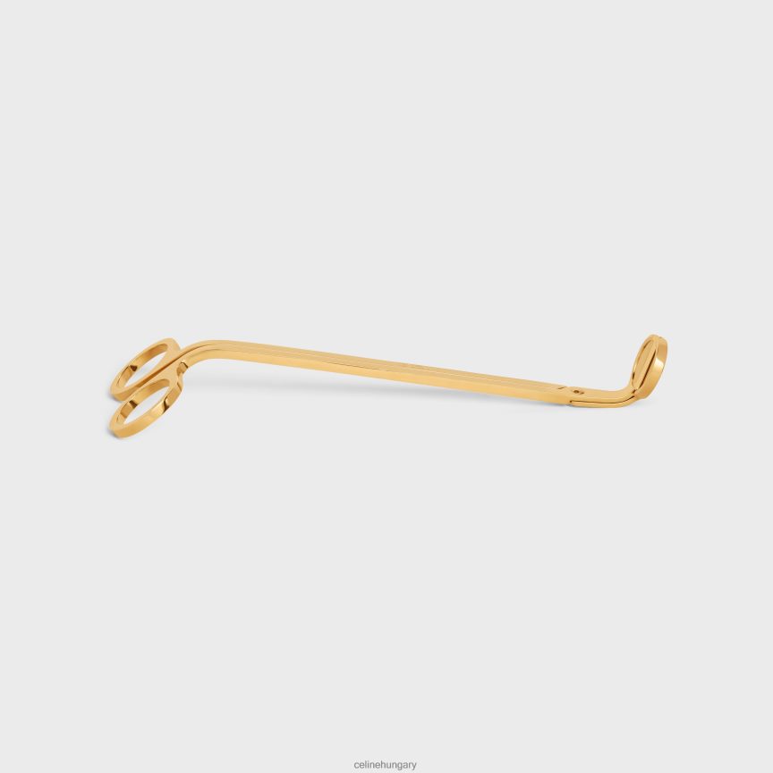 kiegészítők CELINE gyertyanyíró acélból Arany férfiak J6P4881518