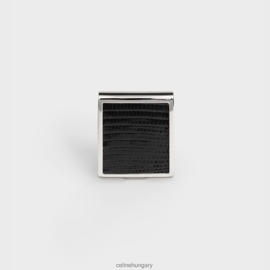 kiegészítők CELINE gyufa doboz sterling és gyík színben fekete férfiak J6P4881544