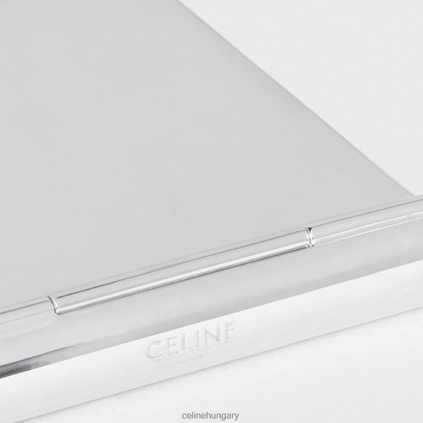 kiegészítők CELINE gyufa doboz sterling és gyík színben fekete férfiak J6P4881544
