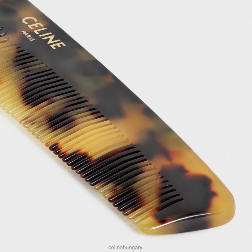 kiegészítők CELINE hajfésű természetes borjúbőrből Cser férfiak J6P4881618