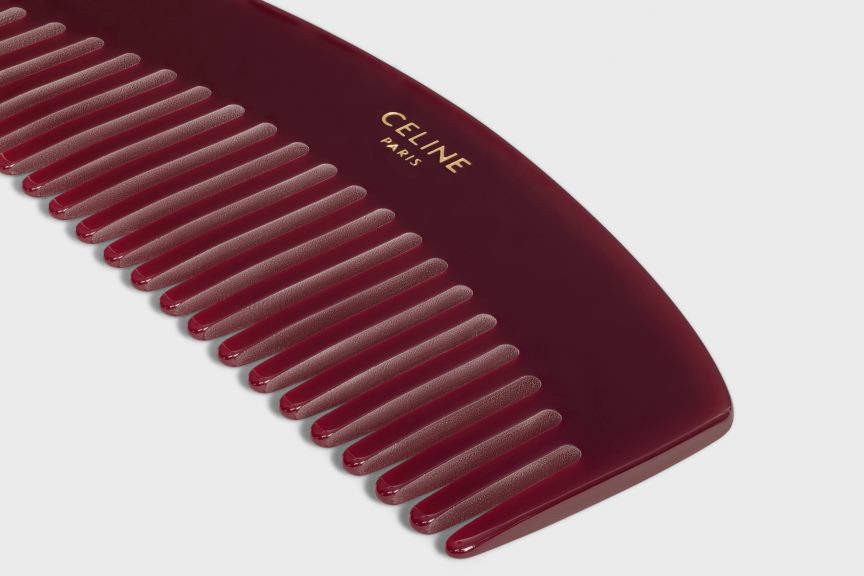 kiegészítők CELINE hajlított hajfésű gyíkban acai férfiak J6P4881608