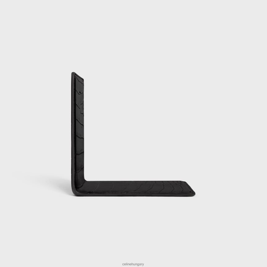 kiegészítők CELINE könyvtartó krokodilban fekete férfiak J6P4881655