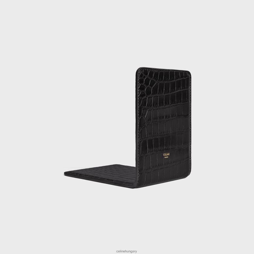 kiegészítők CELINE könyvtartó krokodilban fekete férfiak J6P4881655