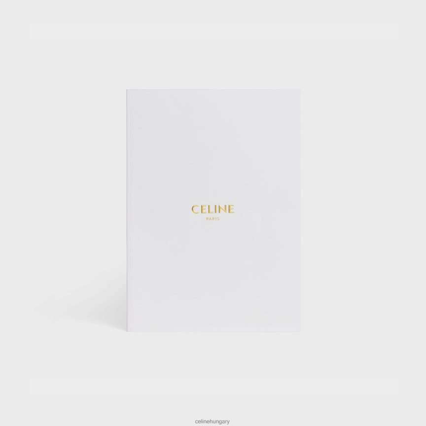 kiegészítők CELINE közepes méretű papír füzet fehér férfiak J6P4881643