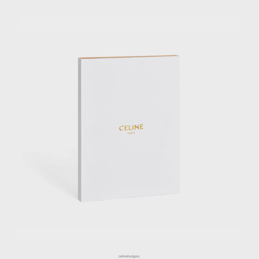 kiegészítők CELINE közepes méretű papír füzet fehér férfiak J6P4881643