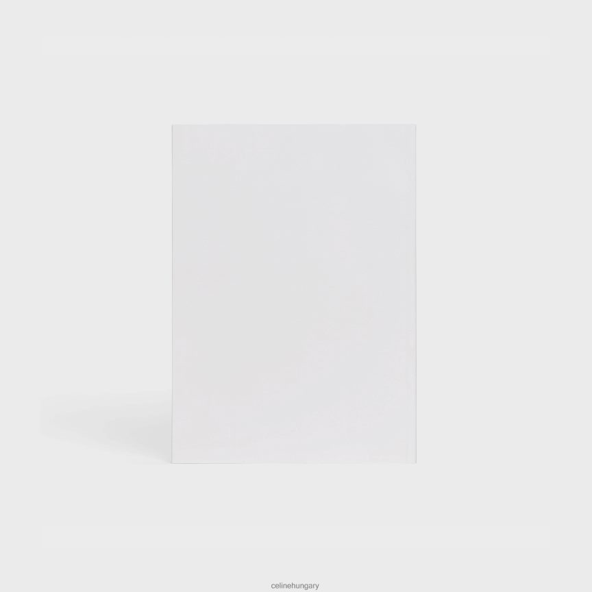 kiegészítők CELINE közepes méretű papír füzet fehér férfiak J6P4881643