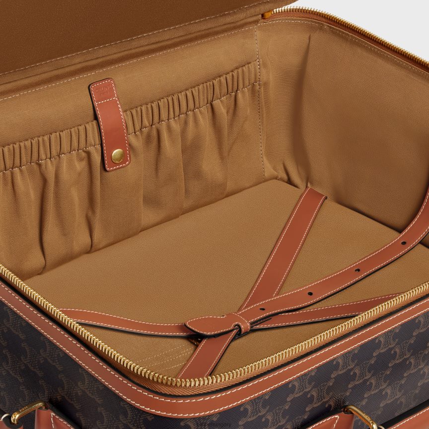 kiegészítők CELINE kis kocsi triumph vászonból és borjúbőrből Cser férfiak J6P4881624