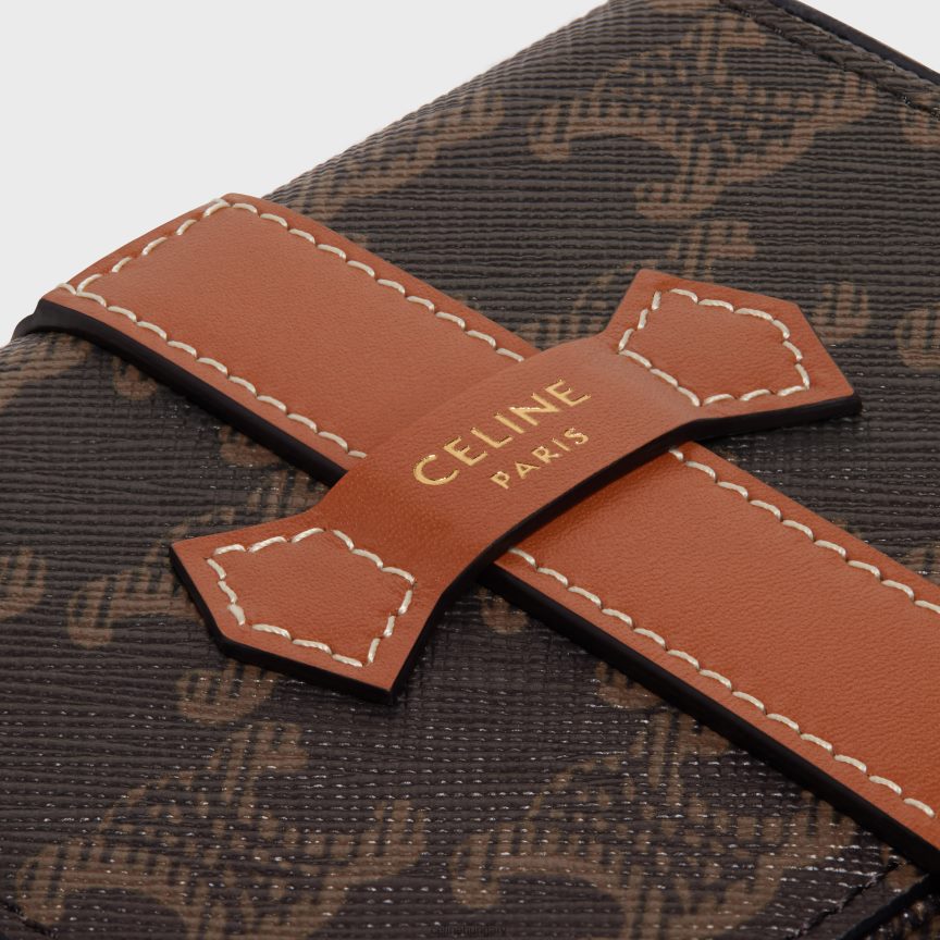 kiegészítők CELINE kis ékszertok triumph vászonból és borjúbőrből Cser férfiak J6P4881562