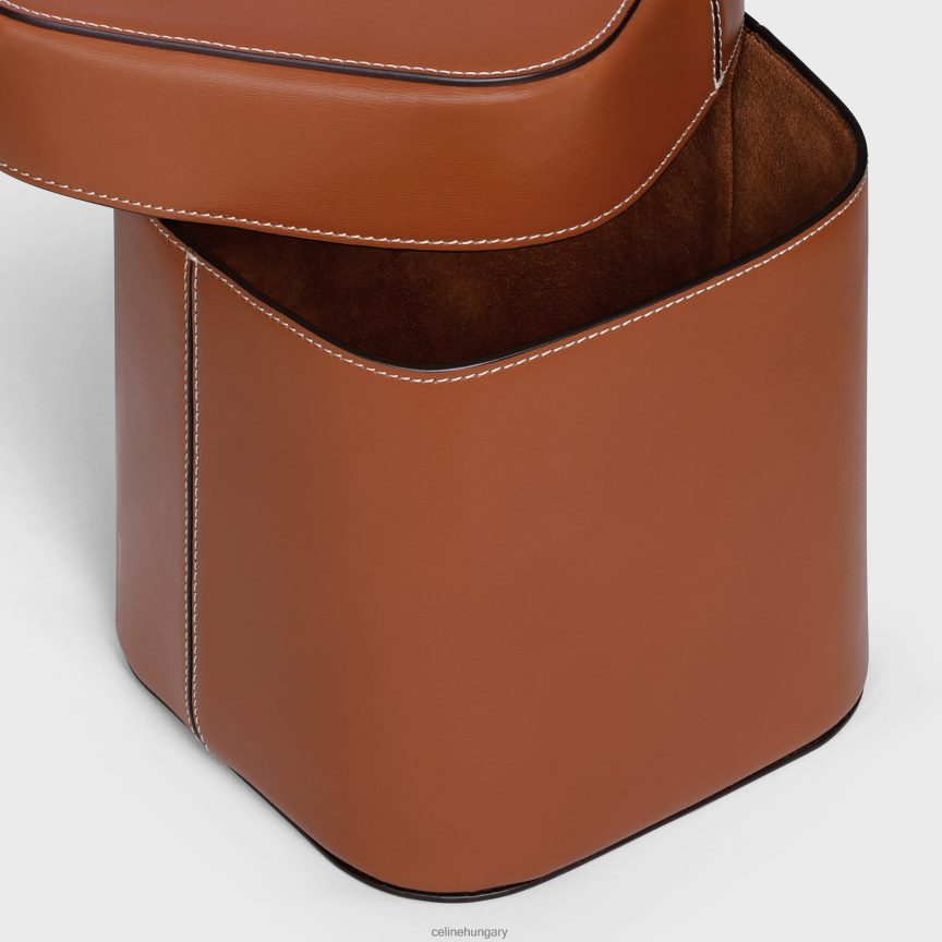kiegészítők CELINE nagy doboz fényes borjúbőrből Cser férfiak J6P4881532