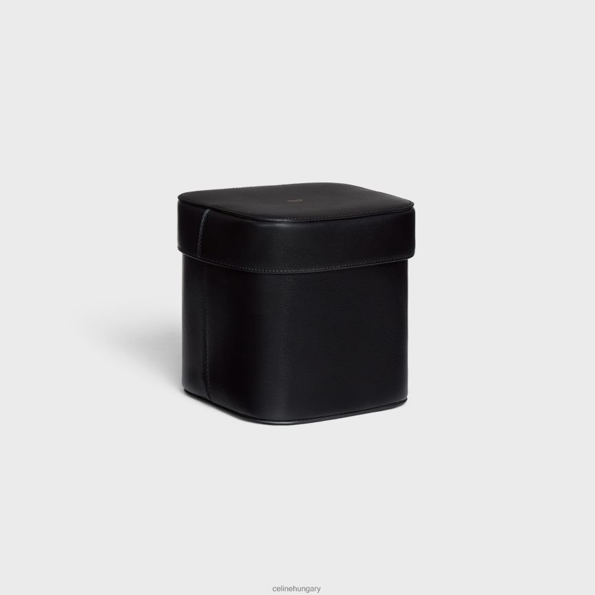 kiegészítők CELINE nagy doboz fényes borjúbőrből fekete férfiak J6P4881528