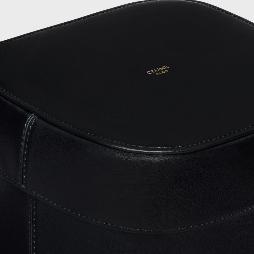 kiegészítők CELINE nagy doboz fényes borjúbőrből fekete férfiak J6P4881528