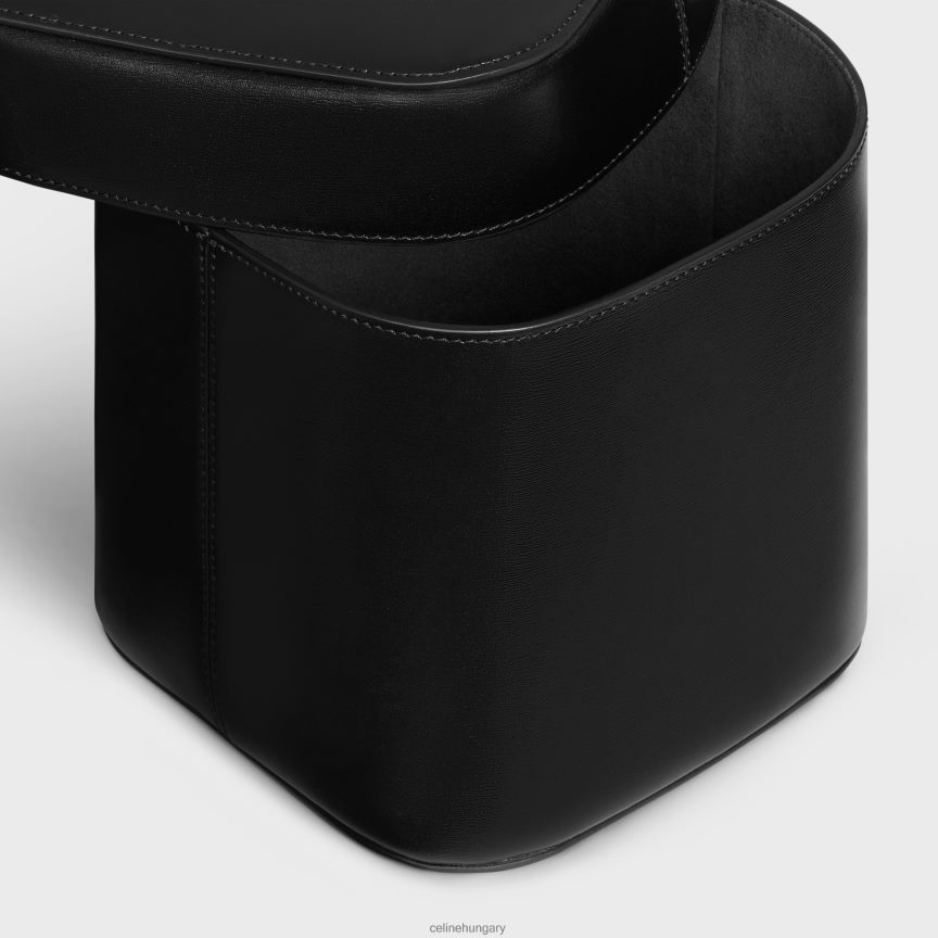 kiegészítők CELINE nagy doboz fényes borjúbőrből fekete férfiak J6P4881528