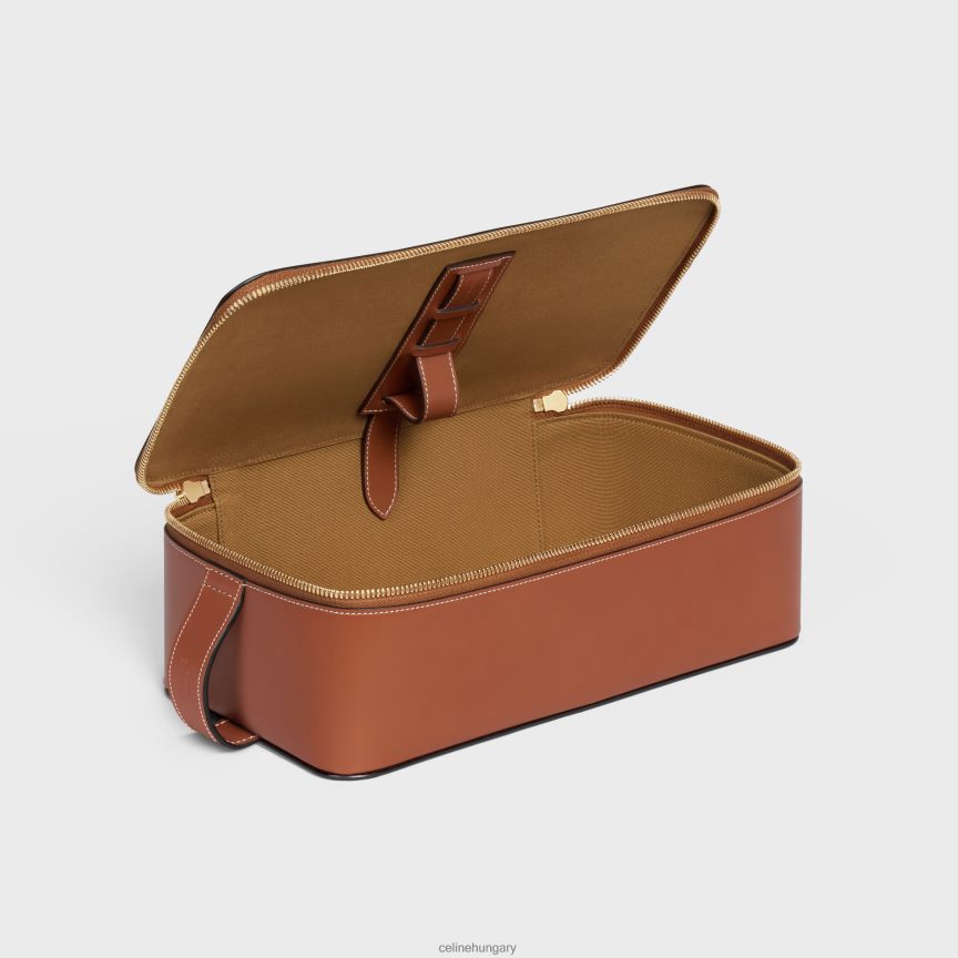 kiegészítők CELINE nagy piperetáska fényes borjúbőrből Cser férfiak J6P4881587