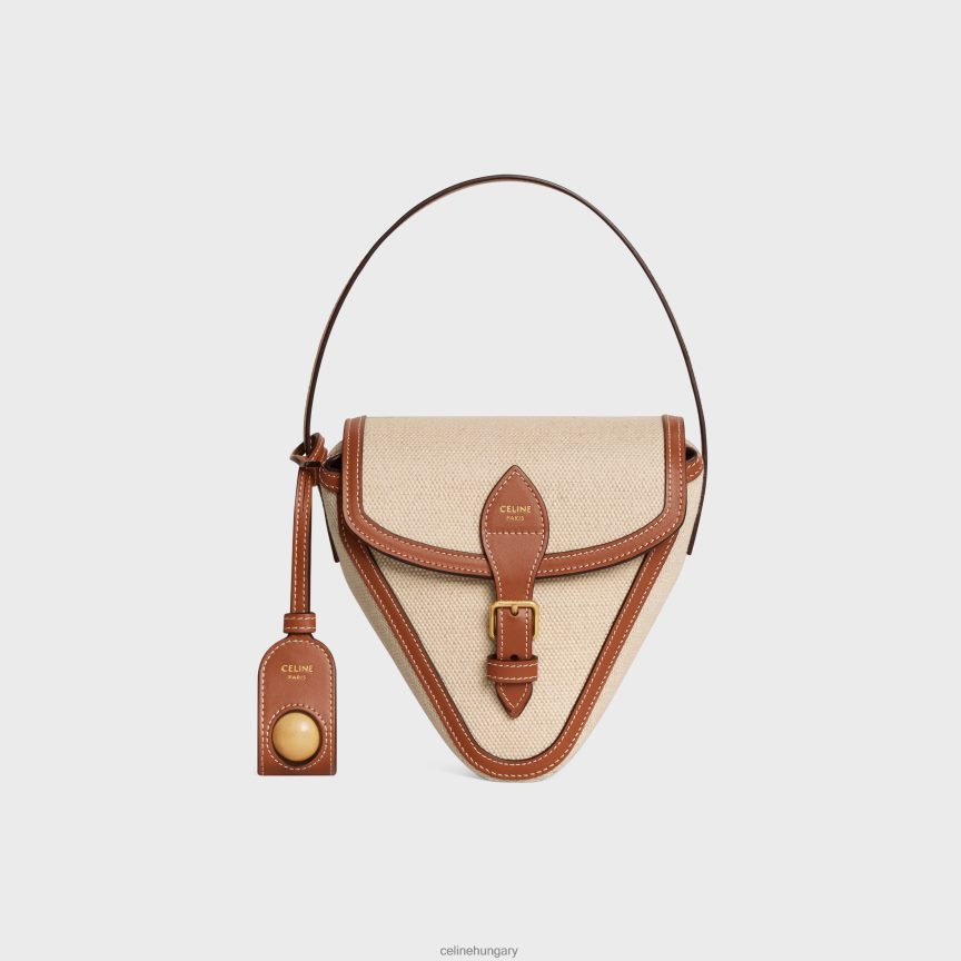 kiegészítők CELINE petanque játék textilből és borjúbőrből természetes/barna férfiak J6P4881685