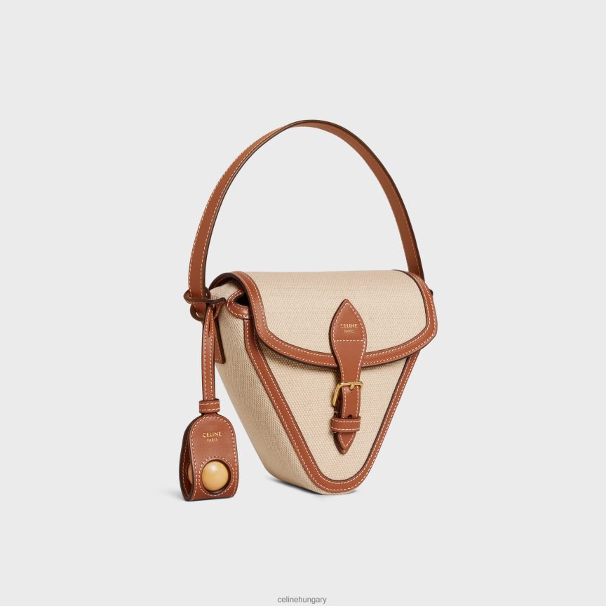 kiegészítők CELINE petanque játék textilből és borjúbőrből természetes/barna férfiak J6P4881685