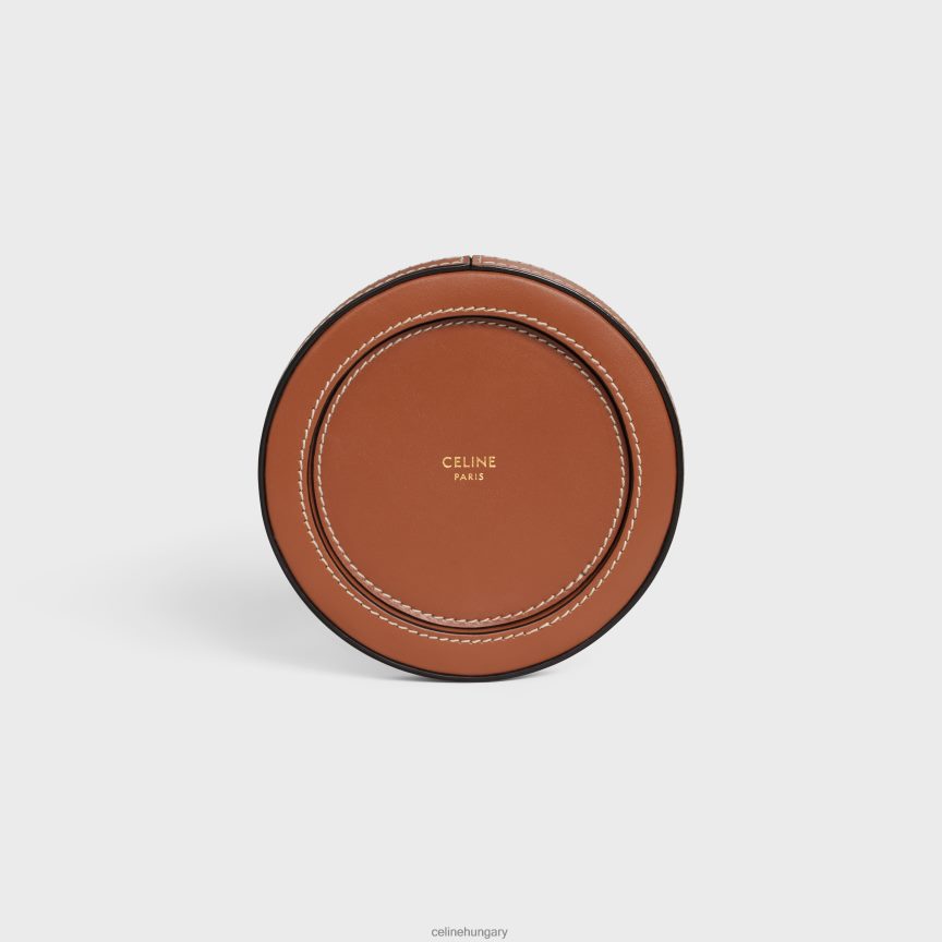kiegészítők CELINE sima borjúbőr gyertyatartó Cser férfiak J6P4881521