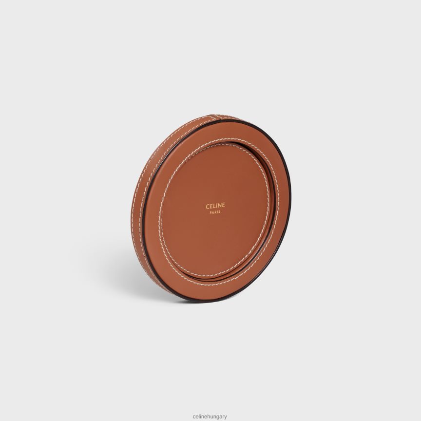 kiegészítők CELINE sima borjúbőr gyertyatartó Cser férfiak J6P4881521