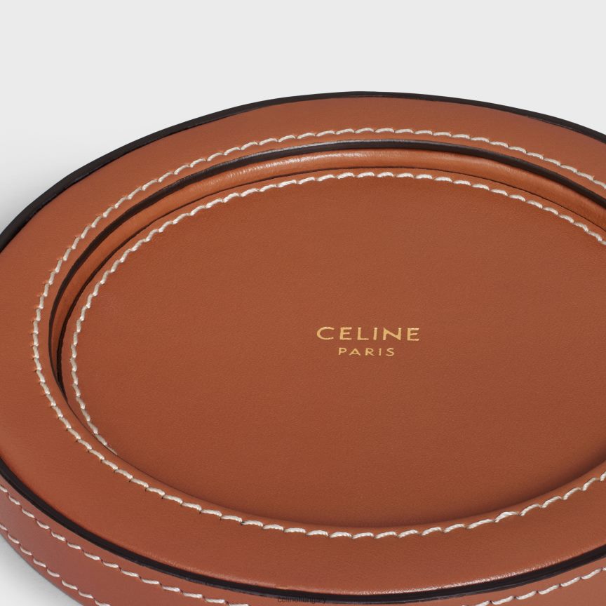 kiegészítők CELINE sima borjúbőr gyertyatartó Cser férfiak J6P4881521