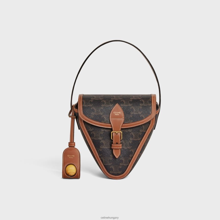 kiegészítők CELINE triomphe petanque játék triomphe vászonból és borjúbőrből Cser férfiak J6P4881683