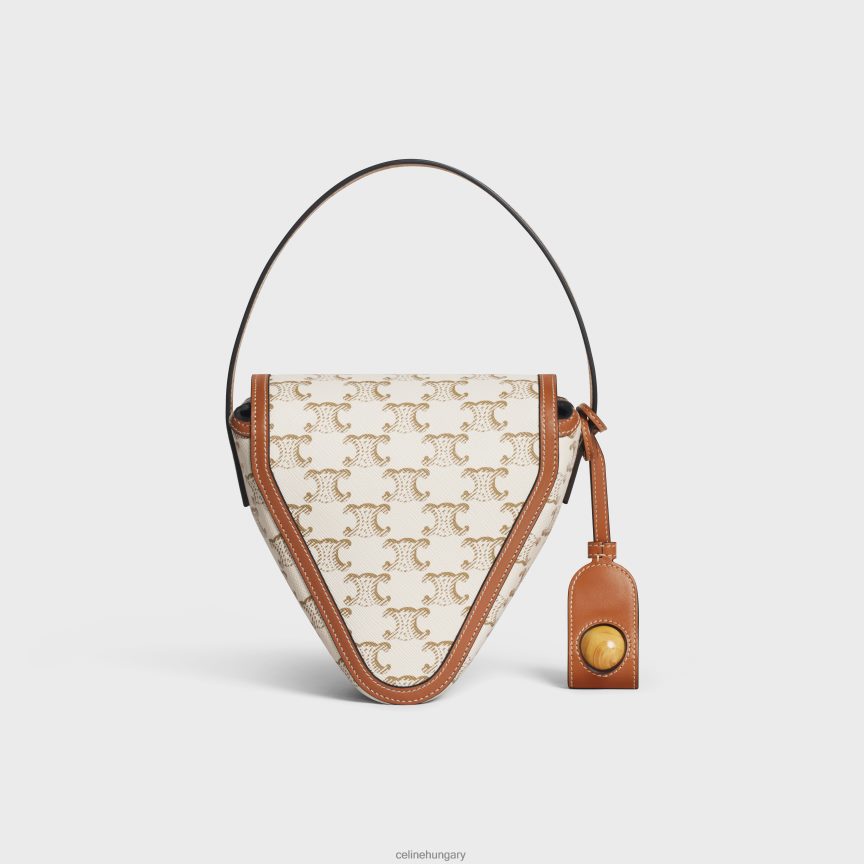 kiegészítők CELINE triomphe petanque játék triomphe vászonból és borjúbőrből fehér férfiak J6P4881682