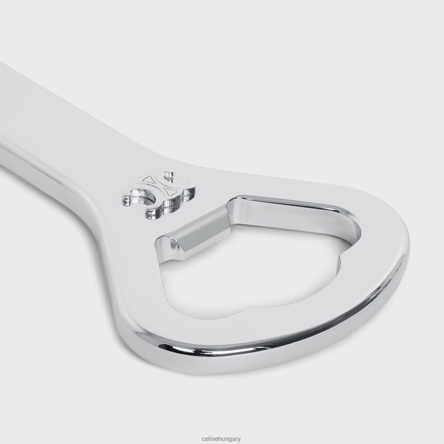 kiegészítők CELINE triomphe sörnyitó acélból és borjúbőrből Cser férfiak J6P4881662