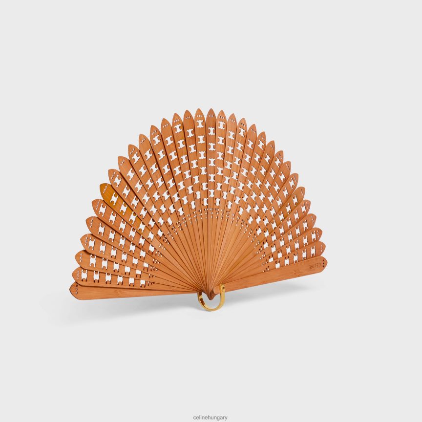 kiegészítők CELINE triomphe ventilátor bambuszból természetes férfiak J6P4881694