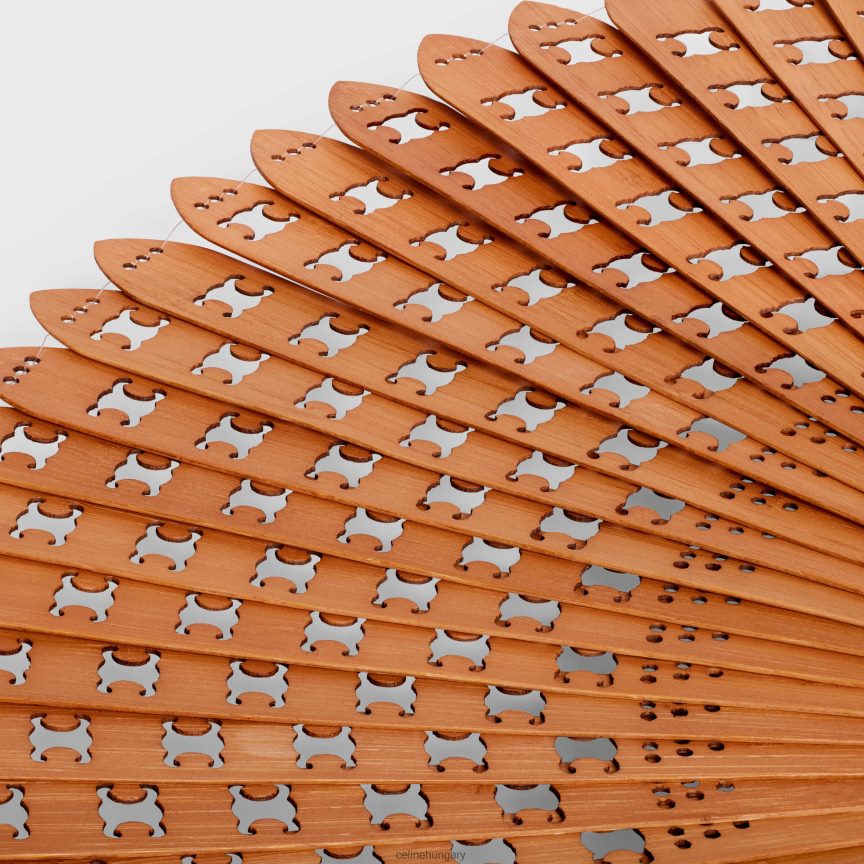 kiegészítők CELINE triomphe ventilátor bambuszból természetes férfiak J6P4881694