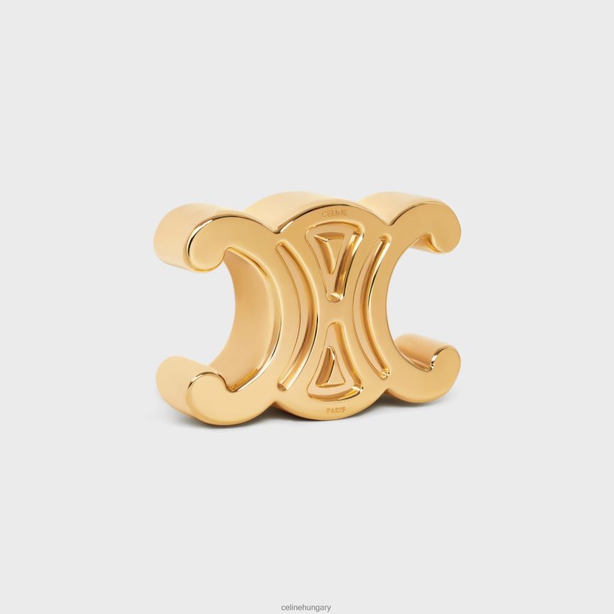 kiegészítők CELINE triumph papírnehezék acélból Arany férfiak J6P4881651