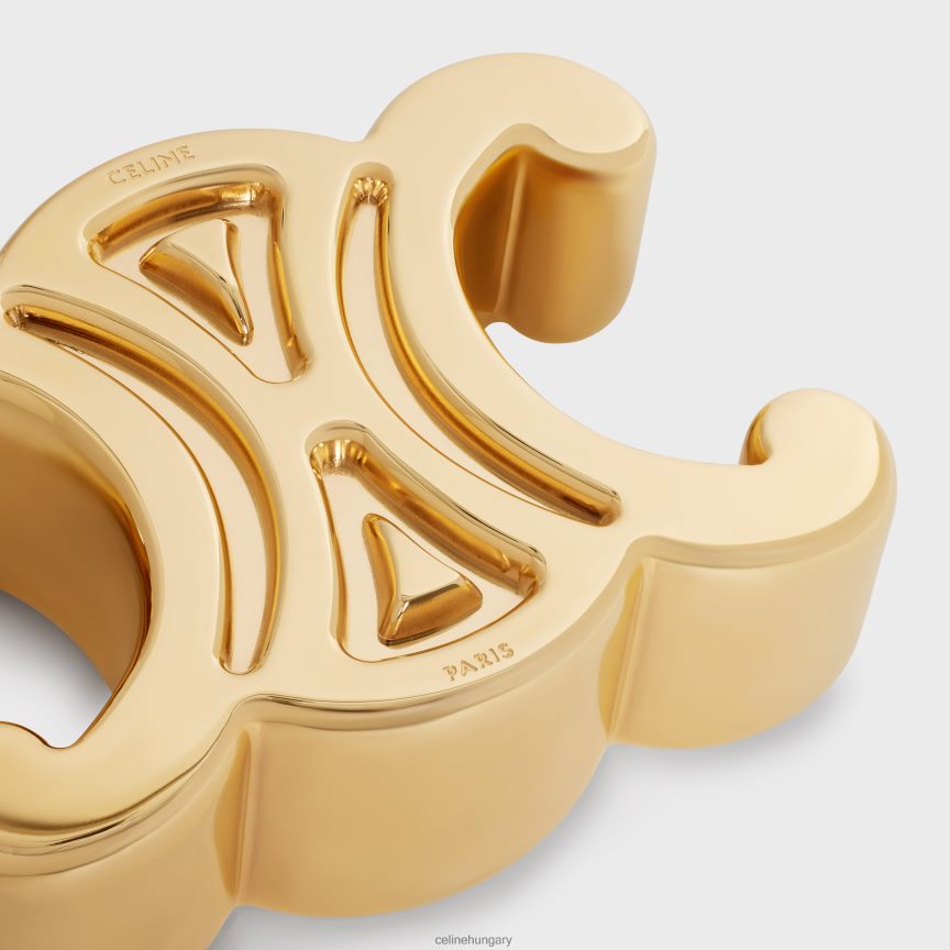 kiegészítők CELINE triumph papírnehezék acélból Arany férfiak J6P4881651