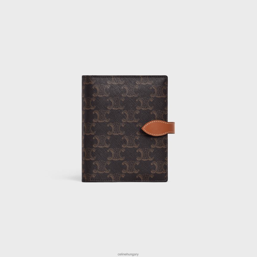 kiegészítők CELINE utazási készlet triumph vászonból és borjúbőrből Cser férfiak J6P4881626