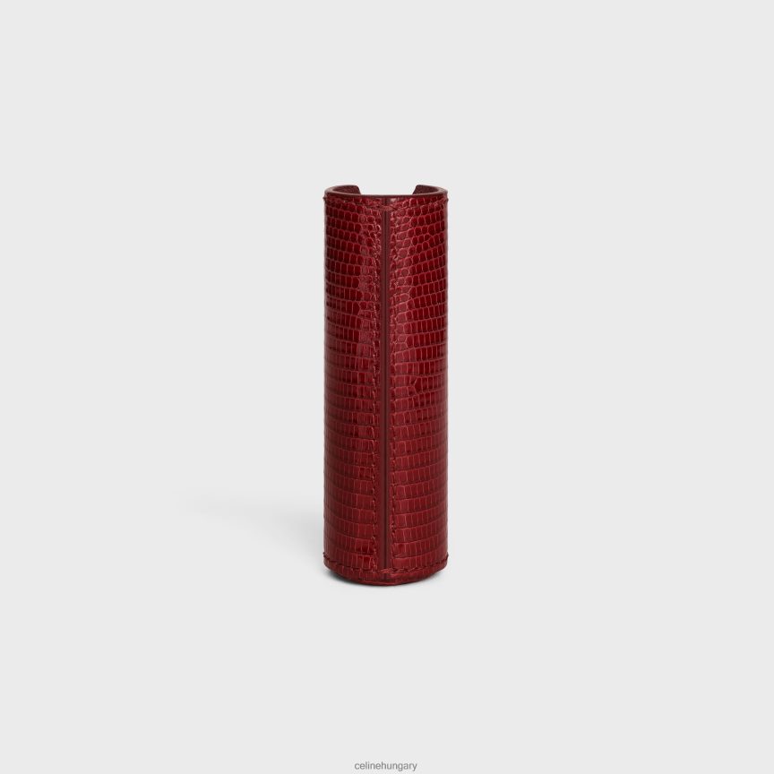 kiegészítők CELINE utazási spray tok gyíkban rubin férfiak J6P4881554