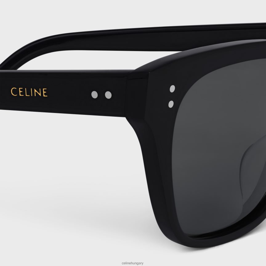 kiegészítők CELINE 04-es keretes acetát napszemüveg polarizált lencsékkel fekete férfiak J6P4882219