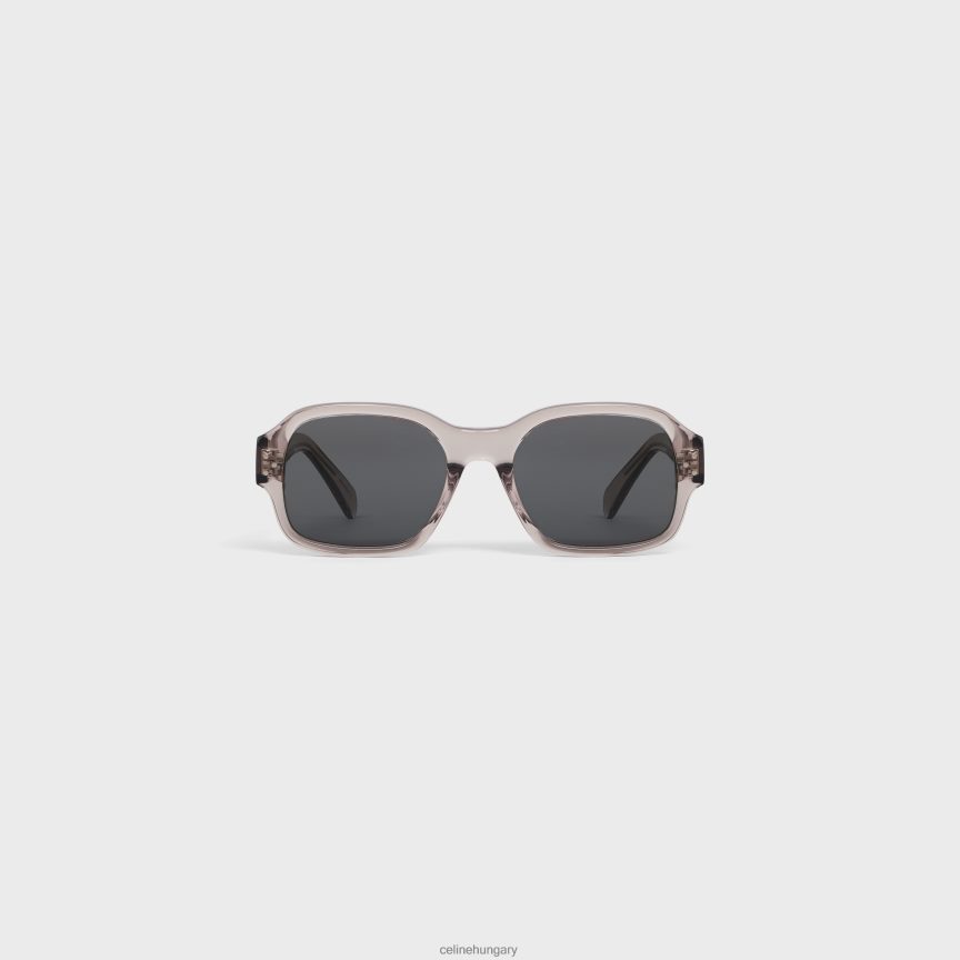 kiegészítők CELINE fekete keret 49 napszemüveg acetátban átlátszó taupe férfiak J6P4882212